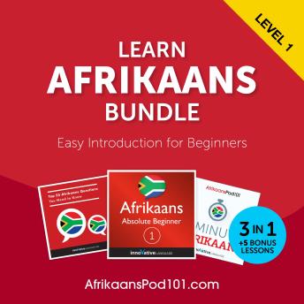 Download Learn Afrikaans Bundle - Easy Introduction for Beginners by Afrikaanspod101.Com , Innovative Language Learning Llc