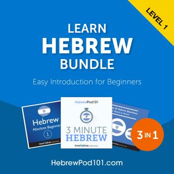 Download Learn Hebrew Bundle - Easy Introduction for Beginners by Hebrewpod101.Com , Innovative Language Learning Llc