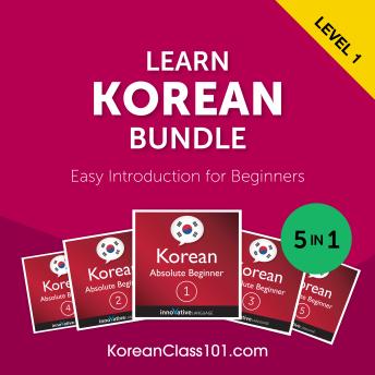 Download Learn Korean Bundle - Easy Introduction for Beginners by Koreanclass101.Com , Innovative Language Learning Llc