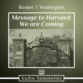 Message to Harvard: We are Coming