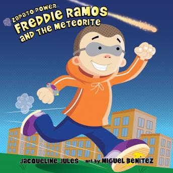 Freddie Ramos and the Meteorite sample.