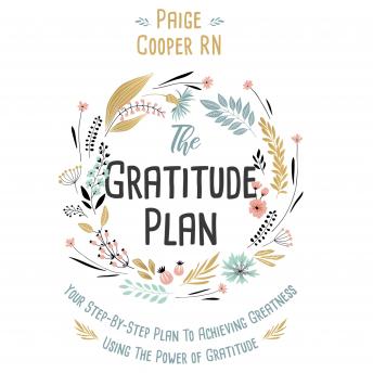 The Gratitude Plan: Your Step By Step Plan To Achieving Greatness Using The Power Of Gratitude