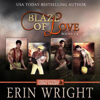 Blaze of Love: A Contemporary Fireman Western Romance Boxset (Firefighters of Long Valley Romance)
