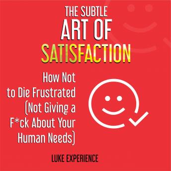 Subtle Art of Satisfaction: How Not to Die Frustrated (Not Giving a F*ck about Your Human Needs), Luke Experience