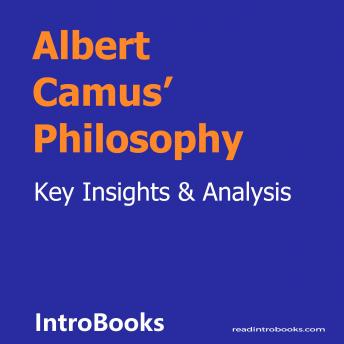 Albert Camus? Philosophy