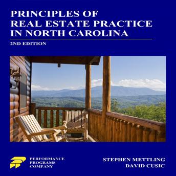 Principles of Real Estate Practice in North Carolina 2nd Edition