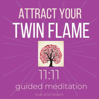 Attract your Twin Flame 11:11 Guided Meditation: Manifest your soulmate connection, Sacred love reunion, Calling in your other half, Manifest true love in your life, Ultimate joy, Everlasting flame