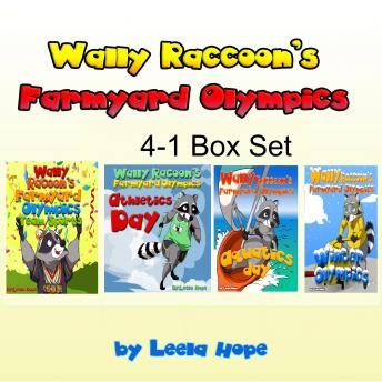 Wally Raccoon's 4-Book Collection