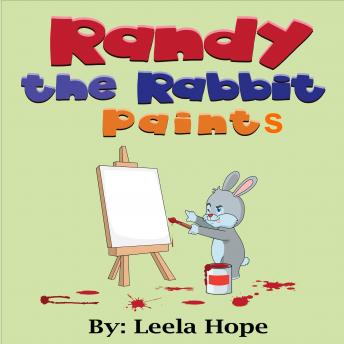 Randy the Rabbit Paints