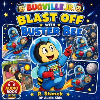 Blast Off with Buster Bee (A Bugville Jr. Story): A Story About Curiosity, Discovery, and Outer Space Wonders