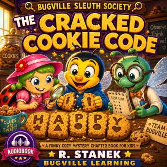 The Cracked Cookie Code (A Bugville Sleuth Society Mystery): A Funny Cozy Mystery for Kids