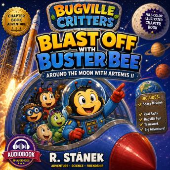 Blast Off With Buster Bee Around the Moon with Artemis II (A Bugville Critters Story): Curiosity, Teamwork, and a Real Journey Around the Moon
