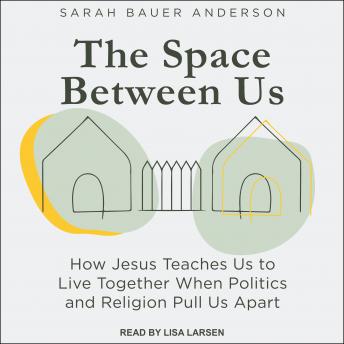Space Between Us: How Jesus Teaches Us to Live Together When Politics and Religion Pull Us Apart, Sarah Bauer Anderson