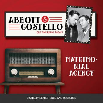 Download Abbott and Costello: Matrimonial Agency by Bud Abbott, Lou Costello