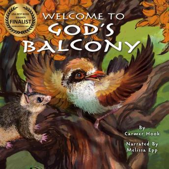 Welcome To God's Balcony: An invitation from adorable characters to visit a magical place.