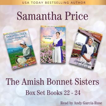 The Amish Bonnet Sisters Series: Books 22 - 24 (Amish Family Quilt, Hope's Amish Wedding, A Heart of Hope): Amish Romance
