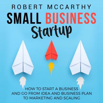 Download Small Business Startup: How to Start a Business and Go from Idea and Business Plan to Marketing and Scaling by Robert Mccarthy