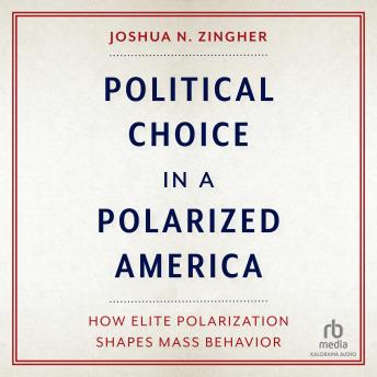 Download Political Choice in a Polarized America: How Elite Polarization Shapes Mass Behavior by Joshua N. Zingher