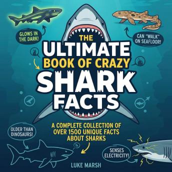 The Ultimate Book of Crazy Shark Facts: A Complete Collection of Over 1500 Unique Facts About Sharks