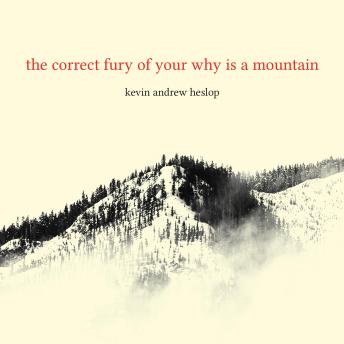 The correct fury of your why is a mountain