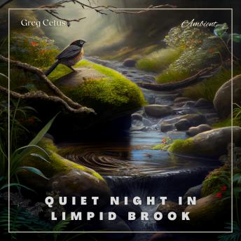 Quiet Night In Limpid Brook: Gentle Spring Trickle, Crickets, Birds, Frogs