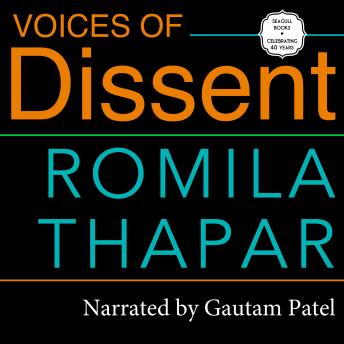 Download Voices of Dissent - An Essay (Unabridged) by Romila Thapar