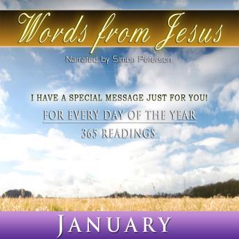 Words from Jesus: January