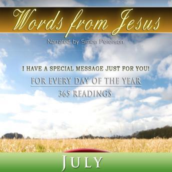 Words from Jesus: July