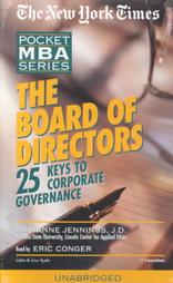 The Board of Directors: 25 Keys to Corporate Governance