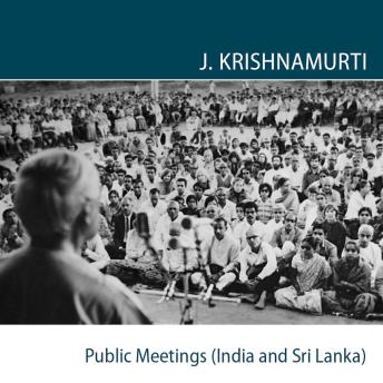 Madras (Chennai) 1977 78 - Public Talk 1 - Why should the brain register hurt?