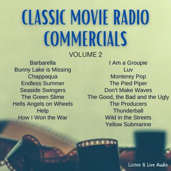 Classic Movie Radio Commercials - Volume 2