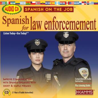 Spanish for Law Enforcement, Audio book by Stacey Kammerman