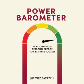 Power Barometer: How to Manage Personal Energy for Business Success