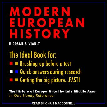 Schaum’s Outline of Modern European History sample.