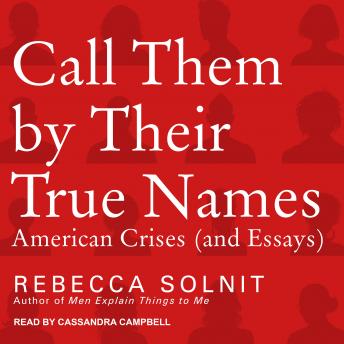Call Them By Their True Names: American Crises (and Essays)