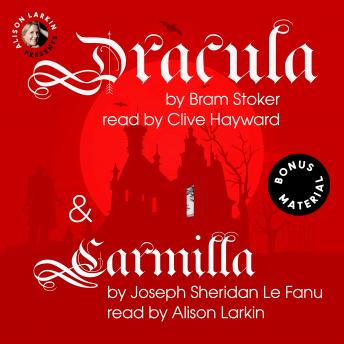 Dracula & Carmilla, Audio book by Bram Stoker, Sheridan Le Fanu