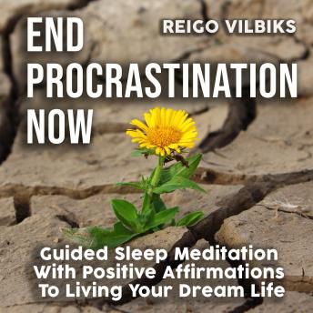 End Procrastination Now: Guided Sleep Meditation With Positive Affirmations To Living Your Dream Life