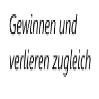 [German] - Gewinnen und verlieren zugleich