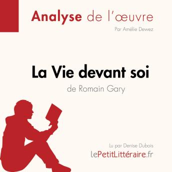 [French] - La Vie devant soi de Romain Gary (Fiche de lecture): Analyse complète et résumé détaillé de l'oeuvre