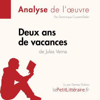 [French] - Deux ans de vacances de Jules Verne (Fiche de lecture): Analyse complète et résumé détaillé de l'oeuvre