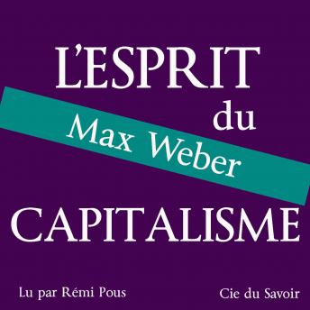 Download Weber, l'esprit du capitalisme by Weber