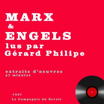 Gérard Philipe lit Karl Marx et Engels, Audio book by Karl Marx