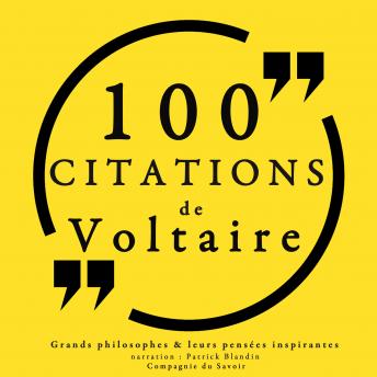 [French] - 100 citations de Voltaire: Collection 100 citations