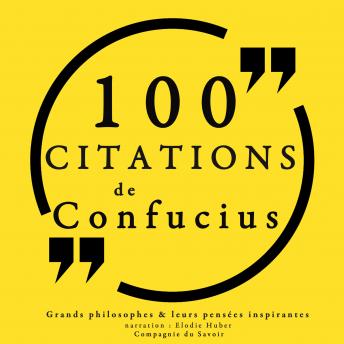 100 citations de Confucius, Audio book by Confucius 