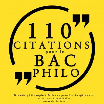[French] - 110 citations pour le bac philo