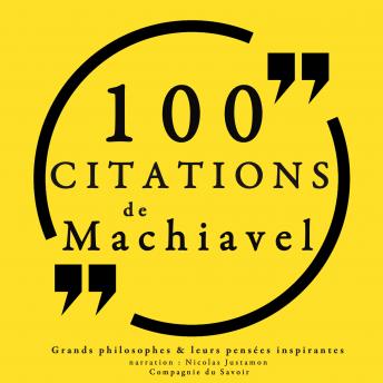 [French] - 100 citations de Machiavel