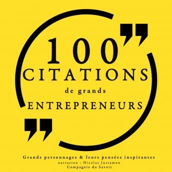 [French] - 100 citations de grands entrepreneurs
