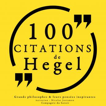 [French] - 100 citations de Hegel