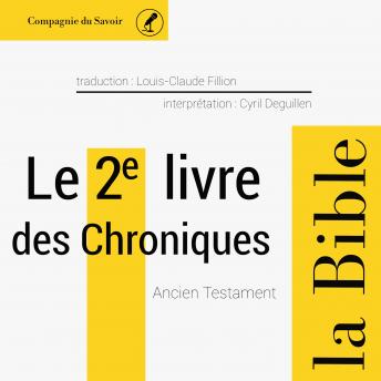 [French] - Le 2e livre des Chroniques: L'intégrale de la Bible