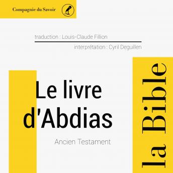 [French] - Le livre d'Abdias: L'intégrale de la Bible